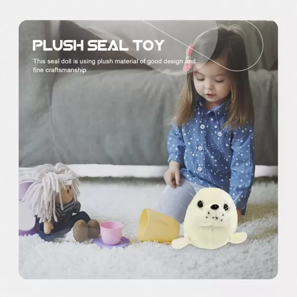 imageSeal Plush Toy Seal Plush Seal Plush Seal Pillow Stuffed Animals Soft