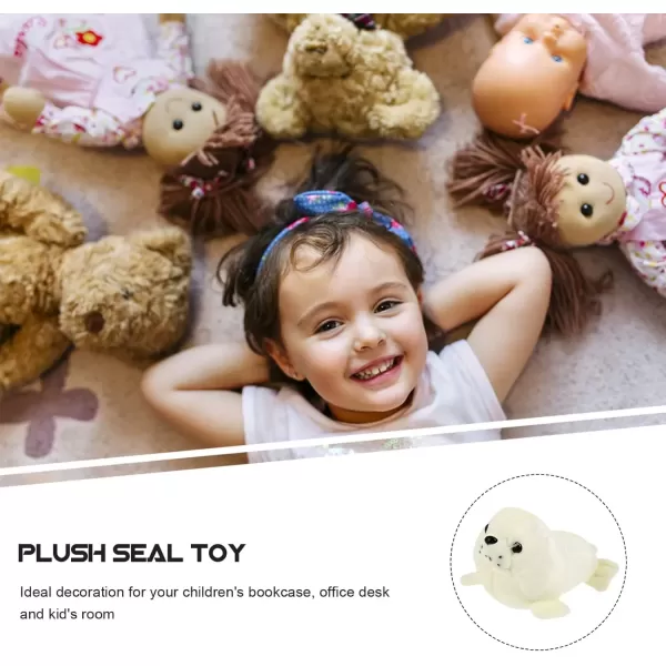 imageSeal Plush Toy Seal Plush Seal Plush Seal Pillow Stuffed Animals Soft