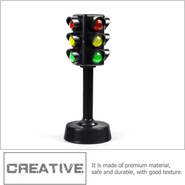 imageToyvian Miniature Toys 12 Pieces Traffic Mini Light Traffic Light Traffic Light lamp Signals Lamp Toy Educational Toys