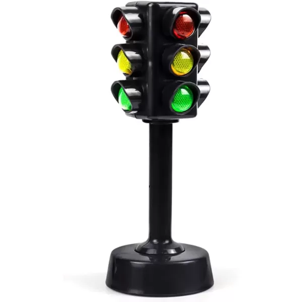 imageToyvian Miniature Toys 12 Pieces Traffic Mini Light Traffic Light Traffic Light lamp Signals Lamp Toy Educational Toys