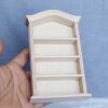 imageToyvian Dollhouse Wooden Bookshelf Doll Miniature Furniture Mini Bookshelf Dollhouse Shelf Dollhouse Cabinet Scene Miniature House Bookcase Fairy Cabinet Miniature Dollhouse Accessories 112Light Yellow