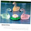 imageToyvian 30Pcs Accessories miniature resin lawn statuette Flamingo Party Decorations Tiny Flamingo Decor Mini Flamingo Statue decorate Small animals small toy Garden Flamingo Figurine
