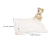 imageToyvian 2pcs Bear Lovey Baby Security Blanket with Plush Stuffed Animal Bear Soothing Toy Towels Personalized Baby Blanket for Newborn Babies Sleep Soothing