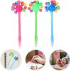 imageToyvian 3pcs Stress Ball Ballpoint Pens Funny Pens Fidget Pens Silly Pens Novelty Pens Crazy Pen Soft Rubber Pens Fun Pens Bulk for Cartoon Ballpoint Stationery