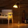 imageToyvian Miniature Dollhouse Lamp 112 Scale Dollhouse Lighting Miniature Furniture Led Light Mini Lamp Dollhouse Light Fixtures Mini Table Lamp Ornament for Dollhouse Accessories