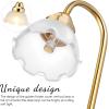 imageToyvian Miniature Dollhouse Lamp 112 Scale Dollhouse Lighting Miniature Furniture Led Light Mini Lamp Dollhouse Light Fixtures Mini Table Lamp Ornament for Dollhouse Accessories
