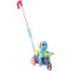 imageToyvian Plastic Baby Push Toy Toddler Pull Toy with Handle Basket Pull Along Toy Music Puppy Push and Pull Walking Toy Baby Walk Behind Push Toy for Infant Learning Walker 196 Inch