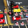 imageToyvian 1 Set Street Signs Playset for Kids Mini Traffic Signs Toy Plastic Cones Toyset Mini Traffic Light and Traffic Sign Models Traffic Signal Stoplights Safety Education Toy