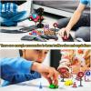 imageToyvian 1 Set Street Signs Playset for Kids Mini Traffic Signs Toy Plastic Cones Toyset Mini Traffic Light and Traffic Sign Models Traffic Signal Stoplights Safety Education Toy