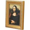 imageToyvian Dollhouse Accessories Mini Photo Frame Toy Miniature Scene Furniture Miniatures Oil Painting Tiny Oil Painting Craft Simulated Mona Lisa Painting Exquisite Oil Painting Doll House