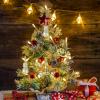 image12pcs Musical Instrument Christmas Ornaments Xmas Tree Hanging Decorations Golden Silver Violin Trumpet Hanging Tree Decor Musical Instrument Model Tree Ornament