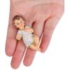 imageBaby Jesus Figure Mini Little Jesus Figures Religious Holy Child Ornament Plastic Catholic Holy Family Statue Mini Nativity Crafts Home Decor for Desk6X4X4CM