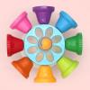 imageTOYMYTOY 1 Set Music Rotating Bell Toy Baby Percussion Instrument Bell Toys for Baby Kids Musical Instruments Set Baby Drum Set Educational Toy Musical Bells for Kids