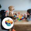 imageTOYMYTOY 1 Set Music Rotating Bell Toy Baby Percussion Instrument Bell Toys for Baby Kids Musical Instruments Set Baby Drum Set Educational Toy Musical Bells for Kids