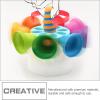 imageTOYMYTOY 1 Set Music Rotating Bell Toy Baby Percussion Instrument Bell Toys for Baby Kids Musical Instruments Set Baby Drum Set Educational Toy Musical Bells for Kids