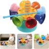 imageTOYMYTOY 1 Set Music Rotating Bell Toy Baby Percussion Instrument Bell Toys for Baby Kids Musical Instruments Set Baby Drum Set Educational Toy Musical Bells for Kids