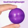 imageToyvian 25 Pcs Raffle Balls Plastic Hollow Balls for Vote Box Colored Party Game Balls Entertainment Balls for Table Game 4cm Random Color