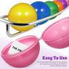 imageToyvian 25 Pcs Raffle Balls Plastic Hollow Balls for Vote Box Colored Party Game Balls Entertainment Balls for Table Game 4cm Random Color