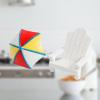 imageToyvian 2pcs Miniature Chair Mini Beach Chair Sun Umbrella Cake Topper Micro Landscape Bonsai Dollhouse Decor for Aquarium Terrariums Decoration Cake Ornaments