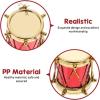 imageToyvian 5Pcs Mini Drum Mini Drum Model Miniature Musical Instruments Set Miniature Drum Set Model Model Dollhouse Instruments