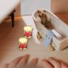 imageToyvian 5Pcs Mini Drum Mini Drum Model Miniature Musical Instruments Set Miniature Drum Set Model Model Dollhouse Instruments