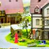 imageToyvian 6Pcs Dollhouse Fire Hydrant Mini Resin Fire Hydrant Statue Miniature Dog Pee Post Fireman Firefighting Toy for Doll House Micro Landscape Decor