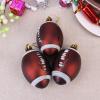imageToyvian 6pcs Christmas Football Ornaments Christmas Tree Ball Decorations for Football Sports Theme Christmas Holiday Party Decorations