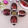 imageToyvian 6pcs Christmas Football Ornaments Christmas Tree Ball Decorations for Football Sports Theme Christmas Holiday Party Decorations