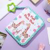 imageToyvian Baby Photo Album First Year Baby Photo Book Soft Cloth Book of Photos Baby Album Holds for Memory Album Baby ShowerGreen