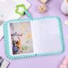imageToyvian Baby Photo Album First Year Baby Photo Book Soft Cloth Book of Photos Baby Album Holds for Memory Album Baby ShowerGreen