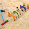 imageToyvian Children Croquet Set with Croquet Wood Mallets Classic Family Game for LawnBackyardPark and More