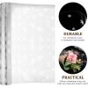 imageToyvian Clear Cellophane Wrap Roll Width 339 Inches Length 984 Feet 3 Mil Thicken Christmas Snowflake Cellophane Roll Crystal Wrappings for Hampers Baskets Flower Florist Wrap