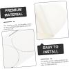 imageToyvian Drum Pad and Sticks Percussion Accessories Drum Strengthen Pad Bass Drum Pedal Sticker Double Bass Pedal Drum Kit Drum Pads Drum Skin Protectors Drum Heads Roller Patch 420 ClothWhite