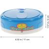 imageToyvian Mini Cleaning Robot Toy Robot Vacuum Cleaner for Kids Cleaning Toy Pretend Play Kit Pretend Play Appliance Toy Set Housekeeping Accessories Lovely Cleaning Robot