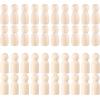 imageToyvian Wooden Peg Dolls Unfinished 113 inch Wood Peg Dolls Pack of 40 Wooden People Pegs for DIY Crafting Painting Handicrafts Wooden Peg Games