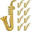 imageMini Saxophone Model Miniature Sax Model Musical Collection Decorative Ornaments Model 9