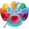 imageTOYMYTOY 1 Set Music Rotating Bell Toy Baby Percussion Instrument Bell Toys for Baby Kids Musical Instruments Set Baby Drum Set Educational Toy Musical Bells for Kids