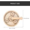 image1 Set Busy Board Accessories Educational Plaything Kids Learning Plaything Busy Board Accessory Children Busy Board Manual Plaything Kids Toys Wooden Unfinished Busy BoardAs Shown1