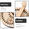 image1 Set Busy Board Accessories Educational Plaything Kids Learning Plaything Busy Board Accessory Children Busy Board Manual Plaything Kids Toys Wooden Unfinished Busy BoardAs Shown1