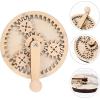 image1 Set Busy Board Accessories Educational Plaything Kids Learning Plaything Busy Board Accessory Children Busy Board Manual Plaything Kids Toys Wooden Unfinished Busy BoardAs Shown1