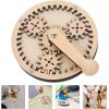 image1 Set Busy Board Accessories Educational Plaything Kids Learning Plaything Busy Board Accessory Children Busy Board Manual Plaything Kids Toys Wooden Unfinished Busy BoardAs Shown1