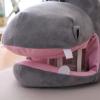 imageRealistic Hippo Hat Plush Adjustable Funny Hippopotamus Headwear for Cosplay Costume Parties Dressup Play and Photo Props