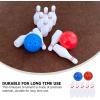 imageToyvian 2 Sets Miniature Bowling Set Mini Bowling Game Bowling Pins Ball Toys Dollhouse Furniture Accessories for Kids and Adults Sports Party Favors