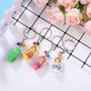 imageToyvian 36pcs Key Chain Russian Doll Keychains Dolls Girls Russian Stacking Toys Miniature Babushka Doll Mobile Phone Charm Pendant Cute Keychain Toy for Kids Wooden Key Ring Ska Car Child