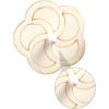 imageToyvian 40 Piece Wooden Spinning Tops Fidget Crafts Party Favors for Kids 48  Unfinished Wood DIY Gyroscope Bulk Kids Toys