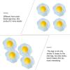 imageToyvian 4Pcs Fried Eggs Vent Toys  Simulation Squeezing Toys Prank Props for Children