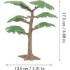 imageToyvian Model Trees Cypress Miniature Artificial Tree Fake Plants Train Trees for Sand Table Models Scene Decoration 3pcs Size SGree Size Middle
