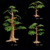 imageToyvian Model Trees Cypress Miniature Artificial Tree Fake Plants Train Trees for Sand Table Models Scene Decoration 3pcs Size SGree Size Small