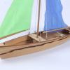 imageKids Cars Toy DIY Wood Sailboat Boat Models Home Assembly DIY Model Education Toy Can Be Painted and Decorated Make Your Wooden Sailboat Random Color Kids Car Toys