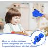 imageToyvian 2 Sets Kids Outdoor Playset Birthday Gift Bag Stuffers Catch Game Spoon Catch The Ball Catcher GiftRed